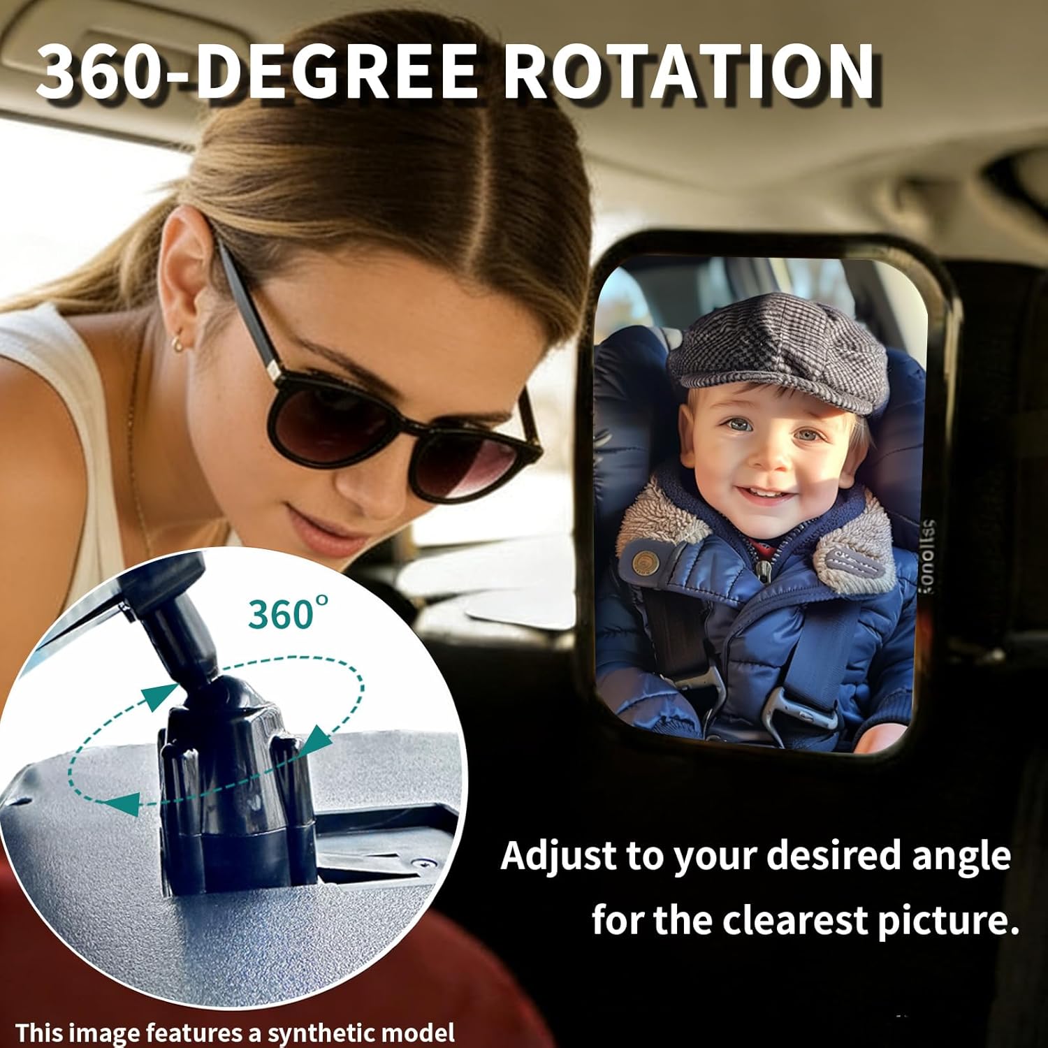 Espejo retrovisor bebé Funbliss