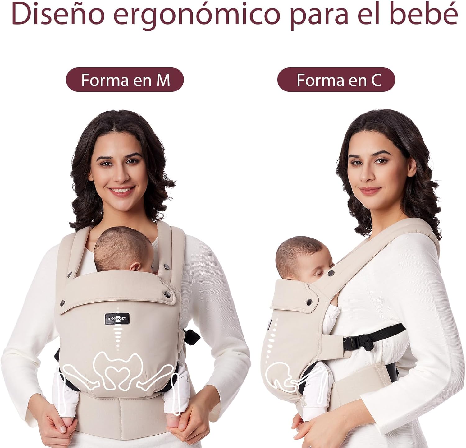 Portabebés Momcozy ergonómico